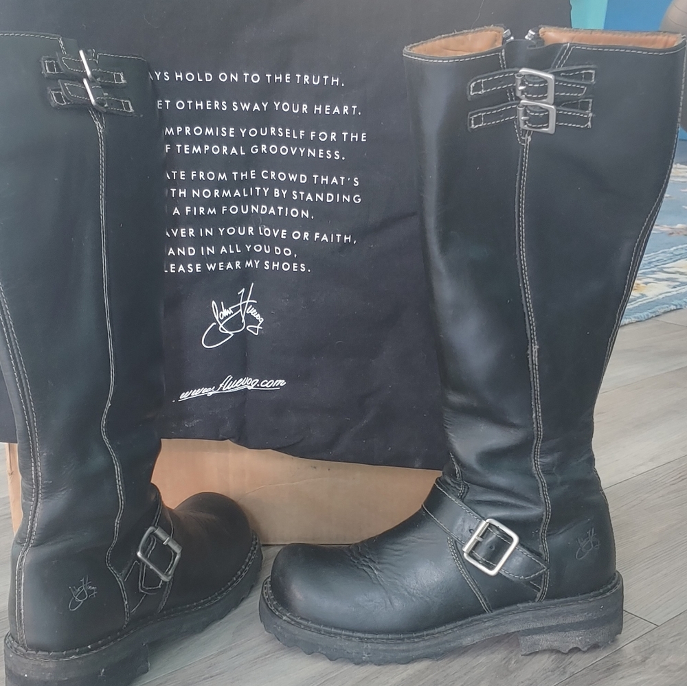 Iconic John Fluevog Bond Girl Boots